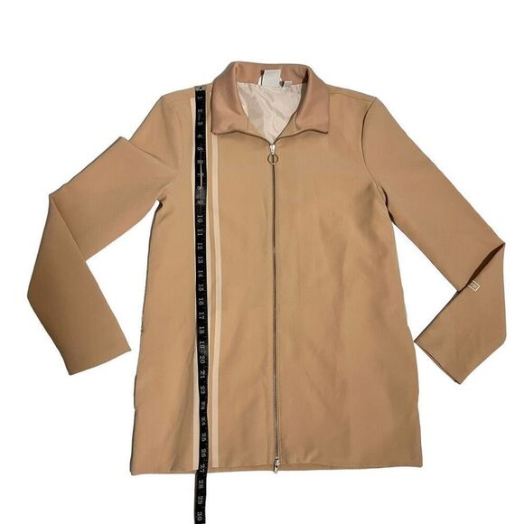 Adidas Jacket Size XSmall Pink Zip-Up Long-Sleeve Lined - Picture 10 of 12